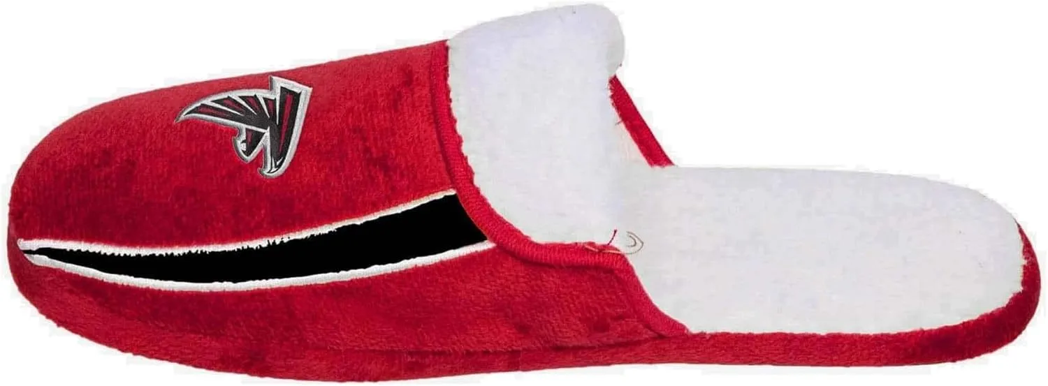 FOCO NFL Mens Football Team Logo Moccasin Slippers Shoes