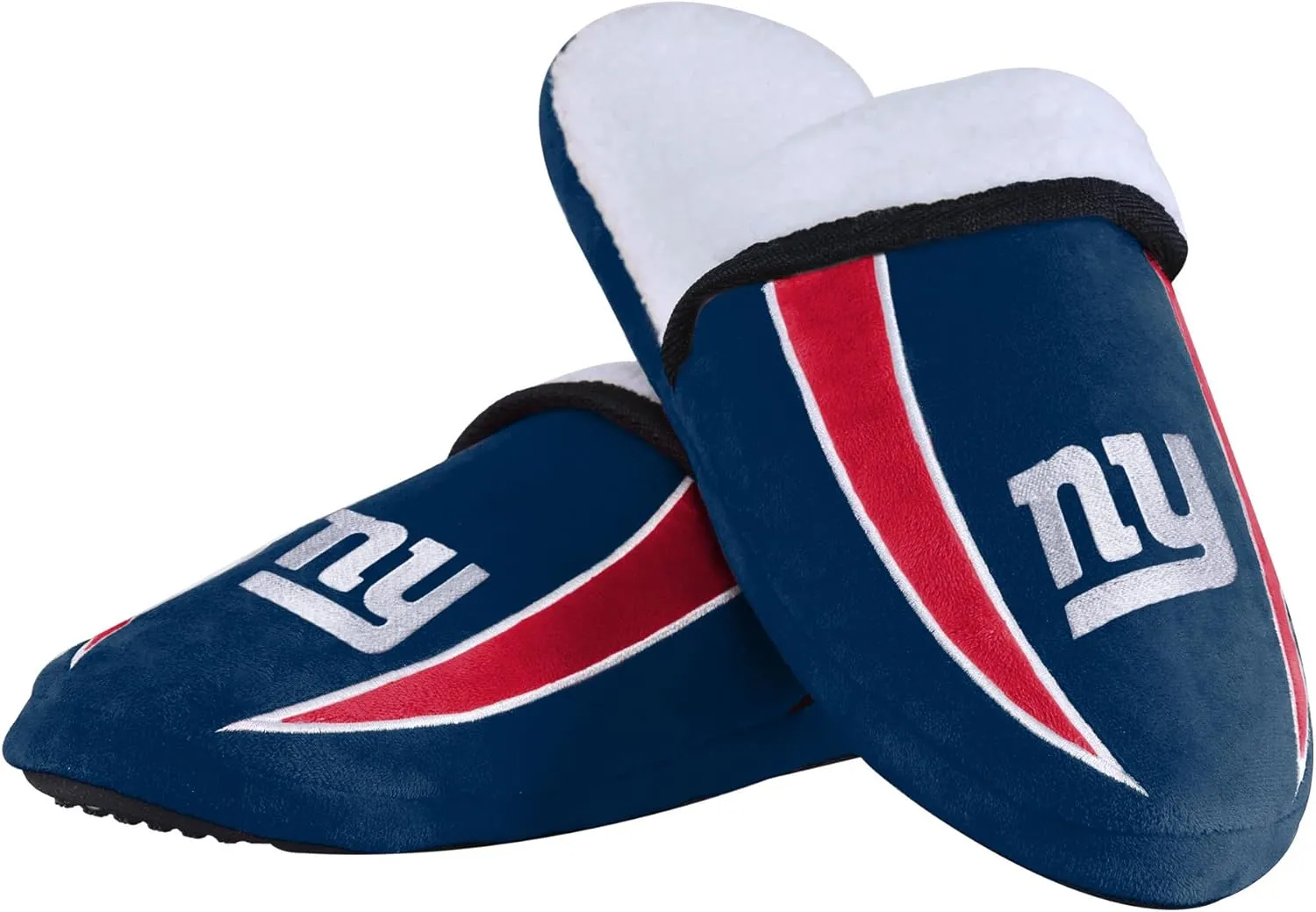 FOCO NFL Mens Football Team Logo Moccasin Slippers Shoes