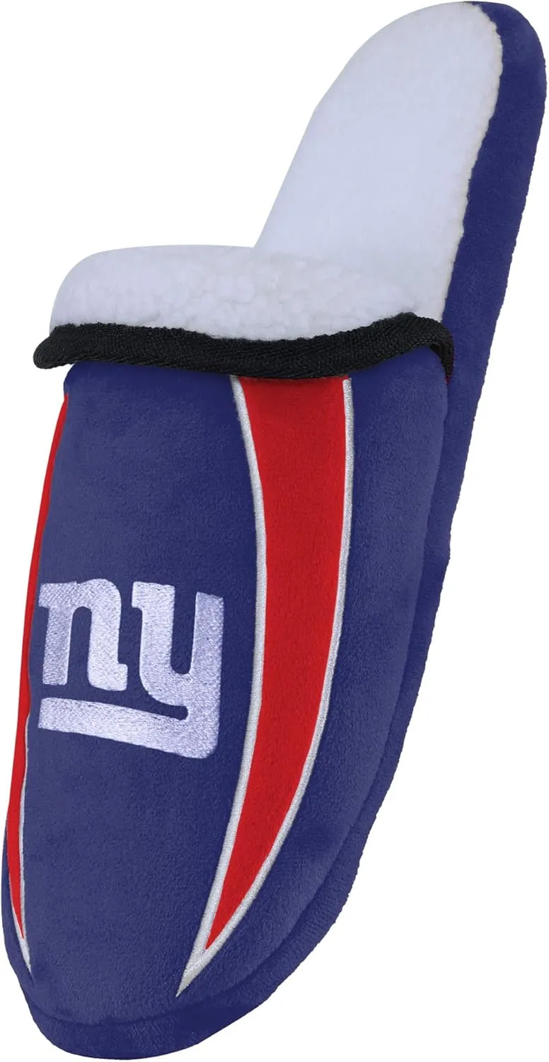 FOCO NFL Mens Football Team Logo Moccasin Slippers Shoes