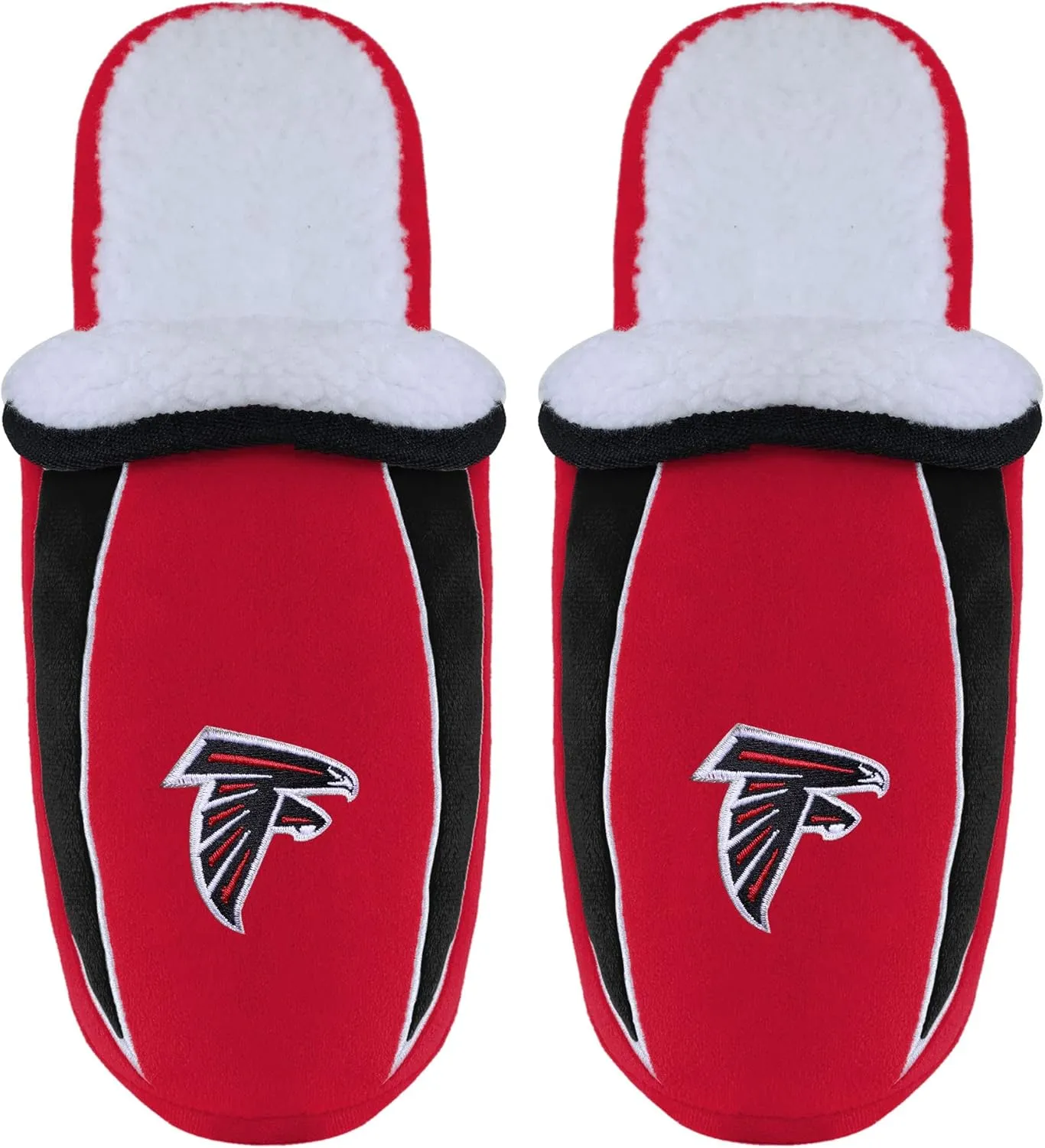 FOCO NFL Mens Football Team Logo Moccasin Slippers Shoes