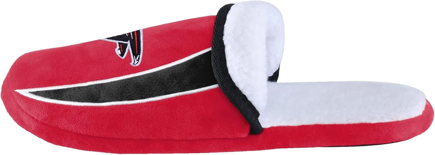 FOCO NFL Mens Football Team Logo Moccasin Slippers Shoes