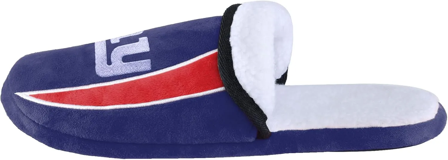 FOCO NFL Mens Football Team Logo Moccasin Slippers Shoes