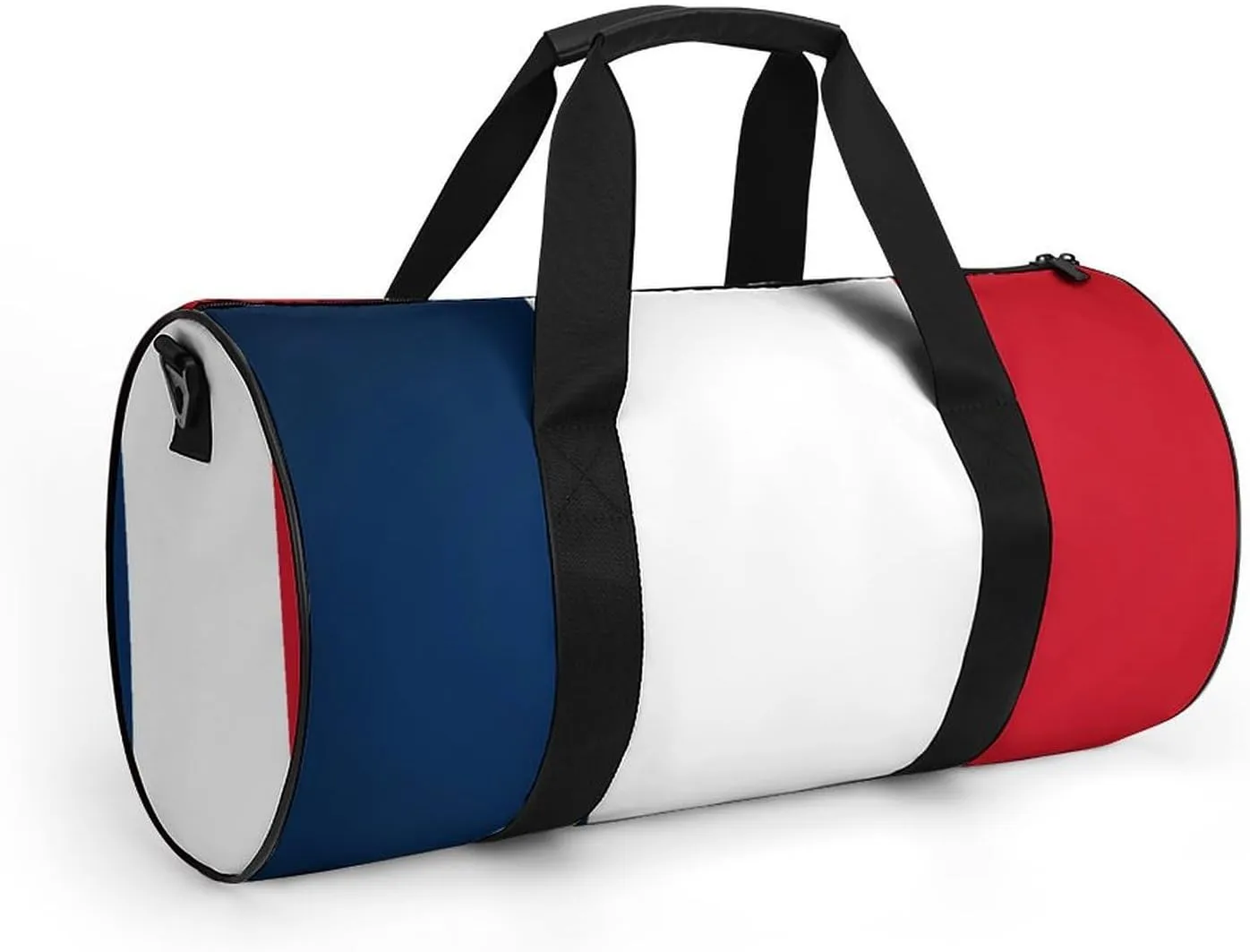 France Flag Large Capacity Gym Duffel Bag for Men Women Dry Wet Separation Travel Overnight