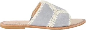 Frye Women's Ava Crochet Slide Sandal