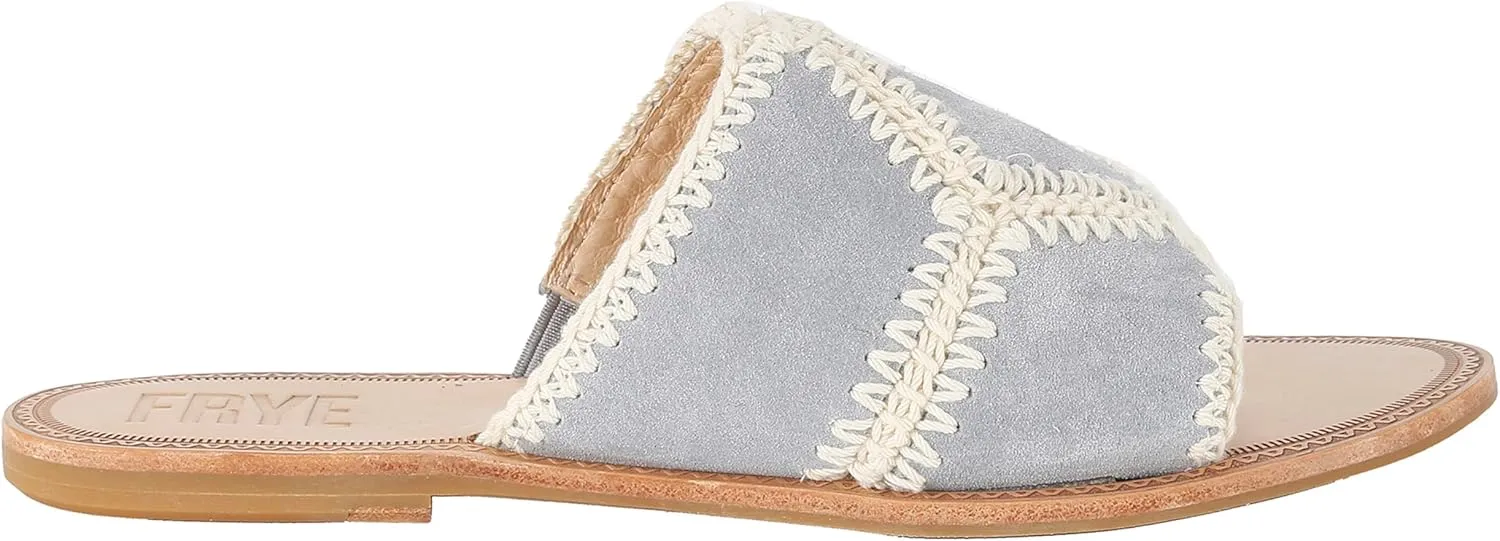 Frye Women's Ava Crochet Slide Sandal