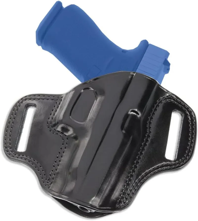Galco Combat Master OWB Belt Holster Compatible with Glock 48/48 Mos | Smith & Wesson M&P 9mm Shield EZ, Right Hand