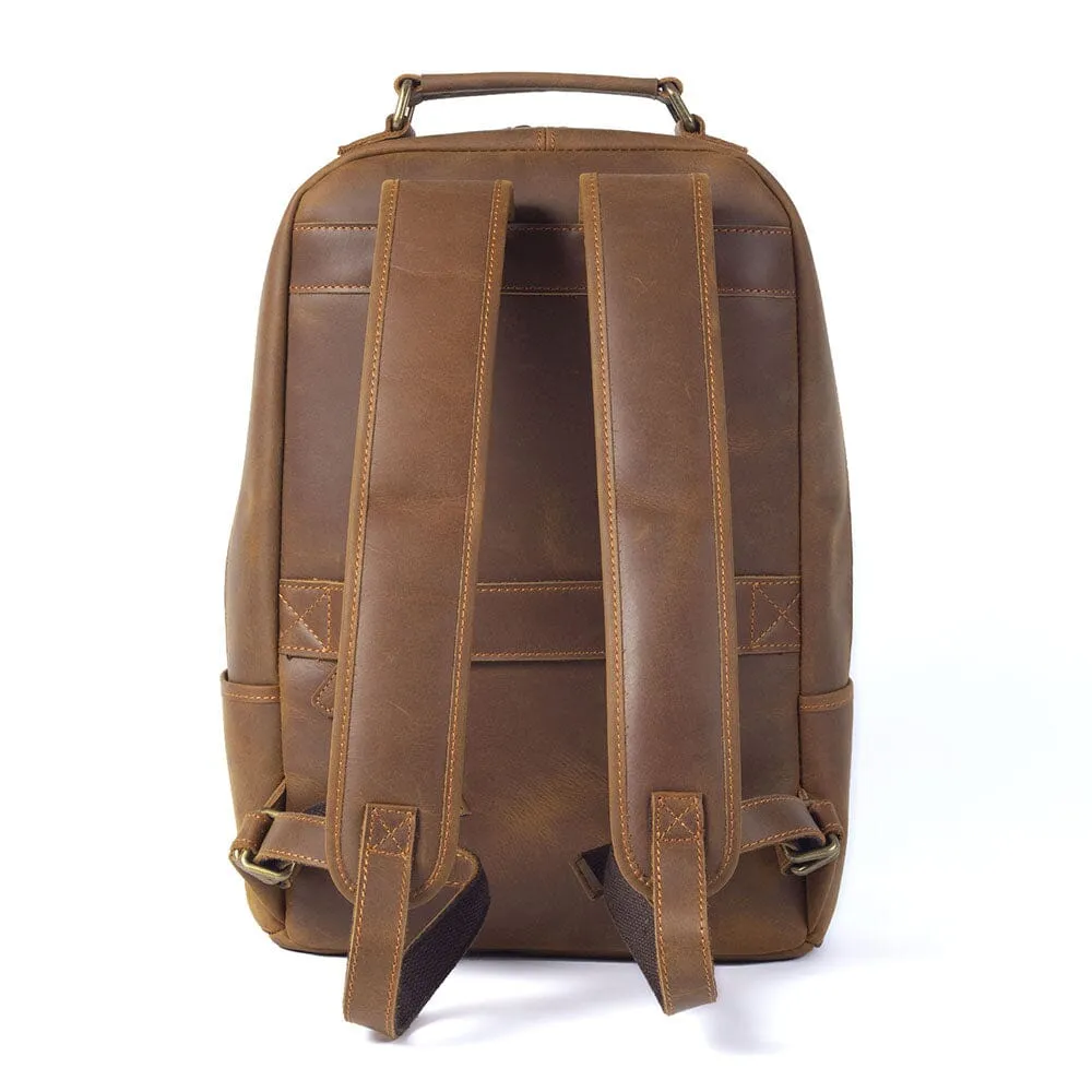 Genuine leather backpack | OXFORD