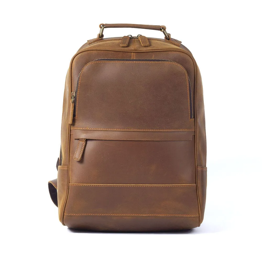 Genuine leather backpack | OXFORD