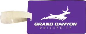 Grand Canyon University Lopes Luggage Tag 2-Pack Officially Licensed Collegiate Product