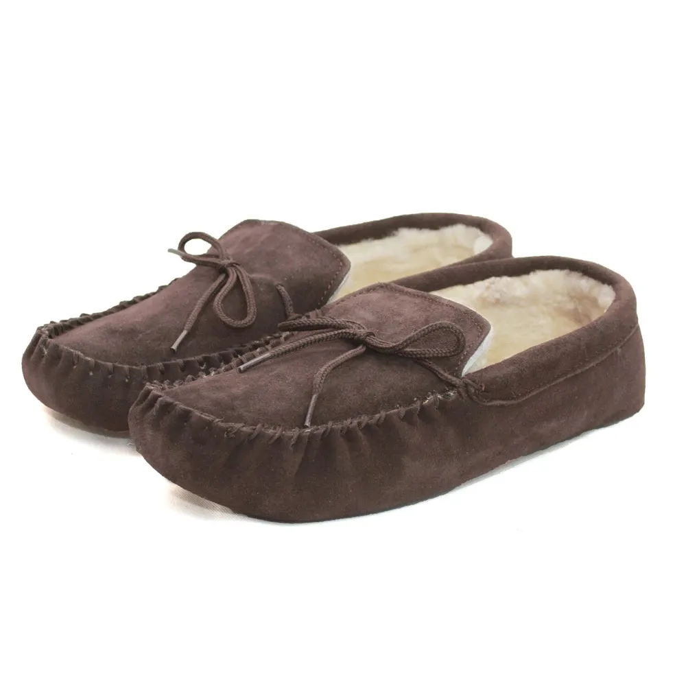 GSM1 Unisex Sheepskin Lined Moccasin