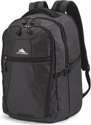 High Sierra Travel Bag, Mercury Black, Backpack