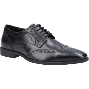Hush Puppies Men's Elliot Brogue School Shoe in Black