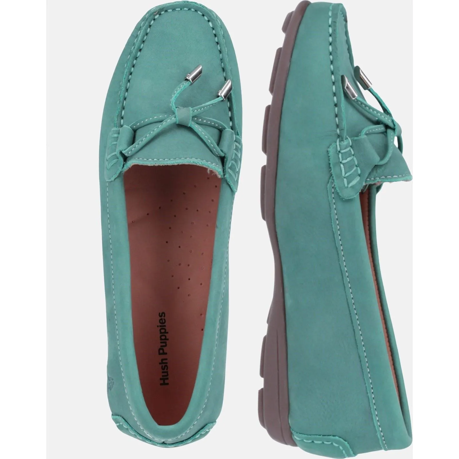Hush Puppies Women's Maggie Toggle Shoe in Sky Blue