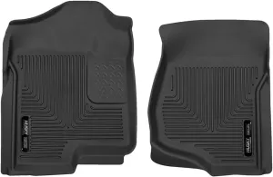 Husky Liners X-act Contour Floor Mats | Fits 2020-2024 Buick Encore GX; 2021-2024 Chevrolet Trailblazer | Front Row, 2-pc Black - 55601