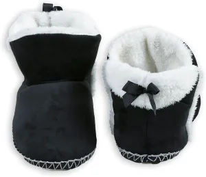 ICONOFLASH Women's Moccasin Style Bootie Slipper with Faux Fur Lining