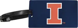 Illinois Fighting Illini Luggage Tag 2-Pack Officially Licensed Collegiate Product