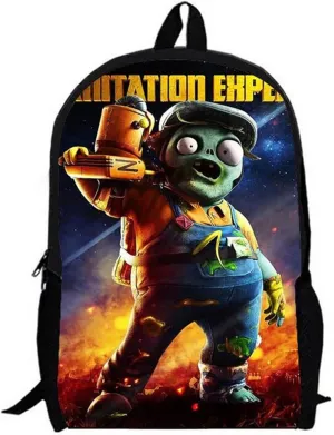ISaikoy Anime Plants vs. Zombies Backpack Bookbag School Bag Shoulder Bag Messenger Bag Daypack Color C11