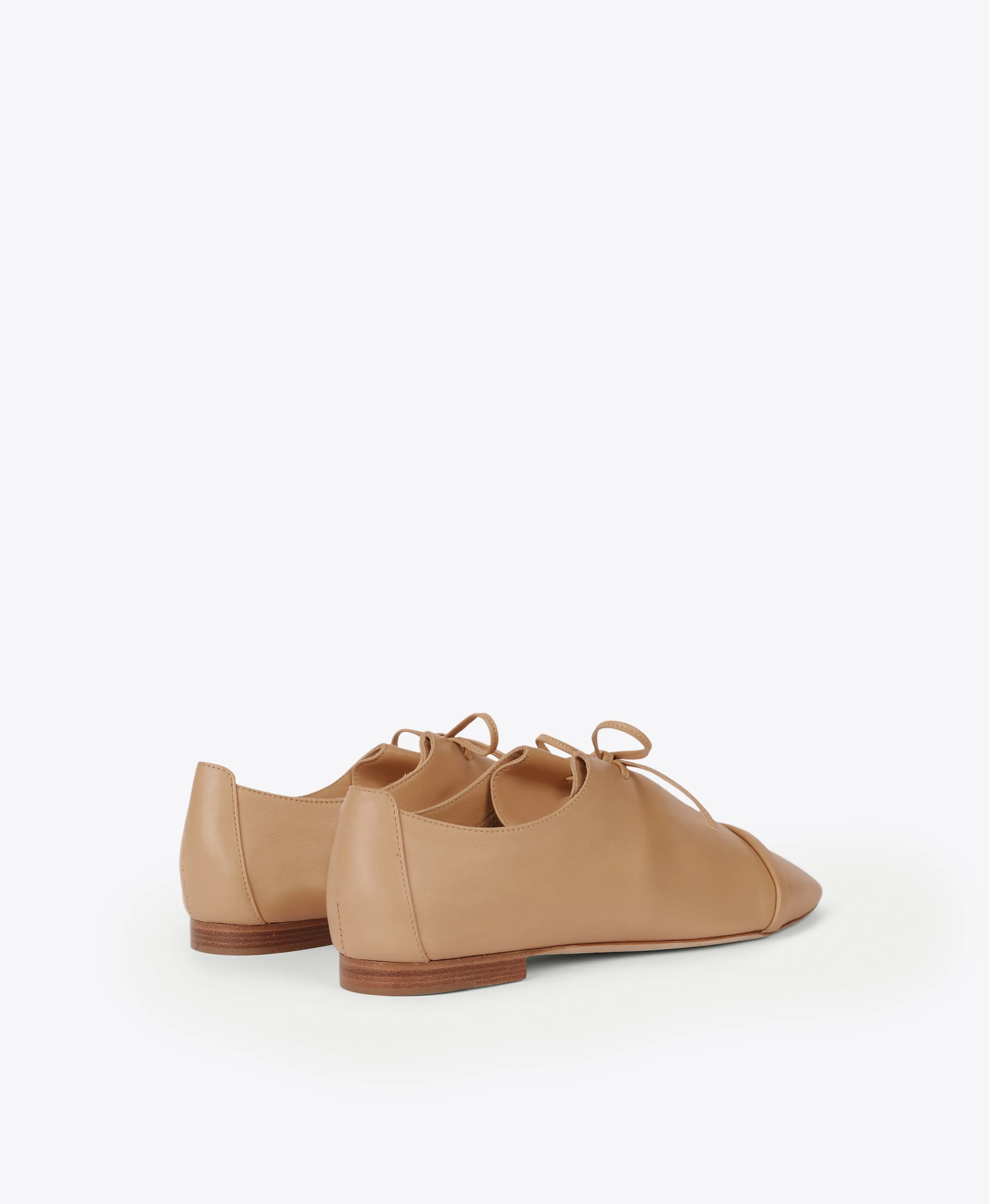 Jean Honey Leather Flats