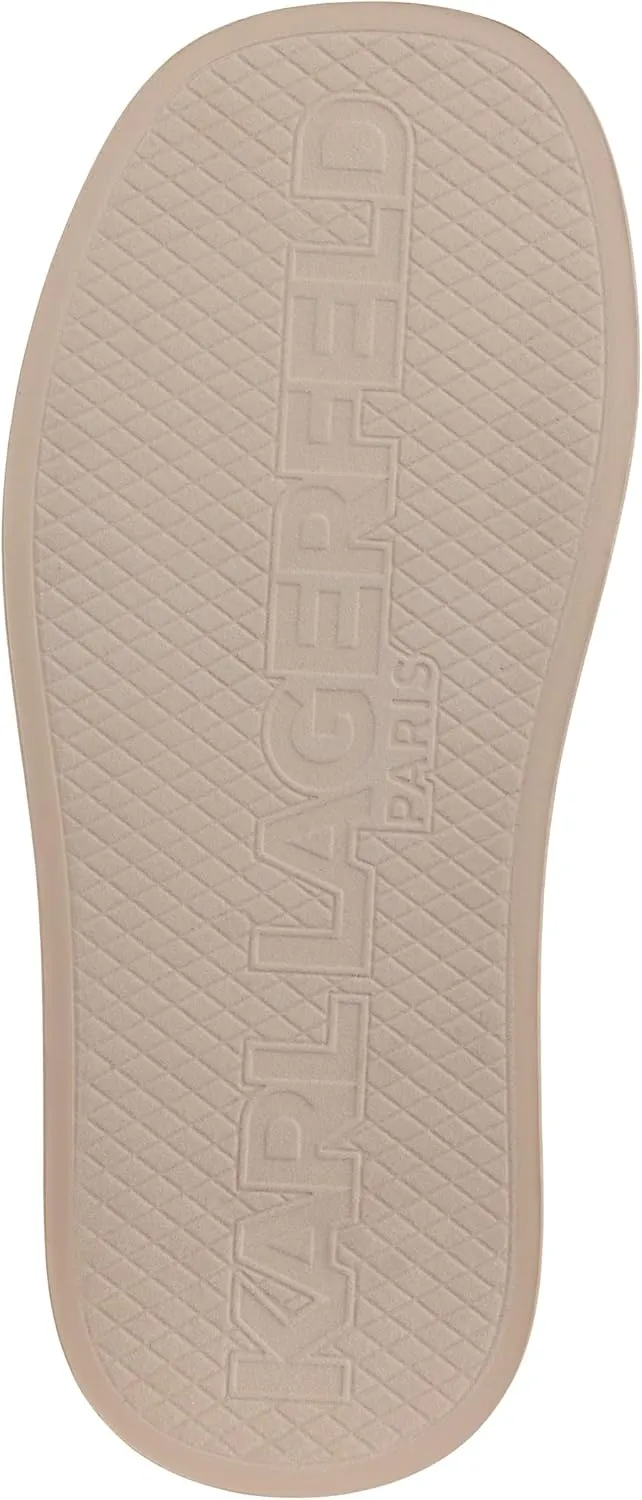 Karl Lagerfeld Paris Women's Cushioned Insole Everyday Ohare-Platform Slide Sandal