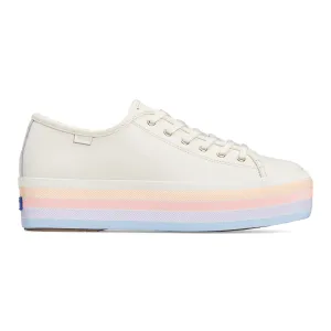 Keds Triple Up Leather Multi Stripe
