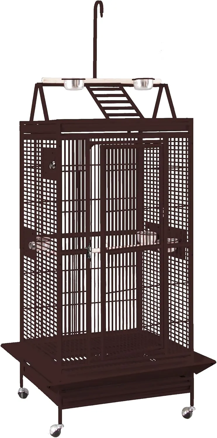 Kings Cages SLP 2624 Parrot Bird CAGE Toy cage Toys African Grey Amazon electus (Coppertone)
