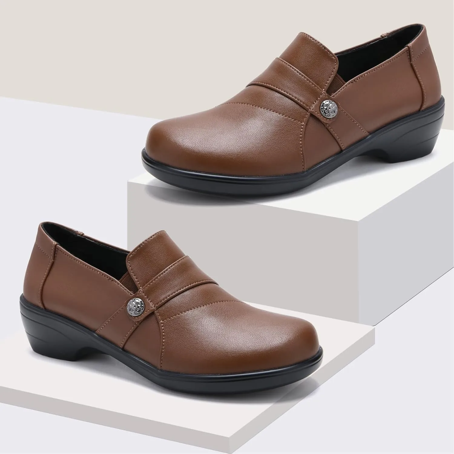 LDJ Loafers for Business Casual - Women's Office & Work Shoes