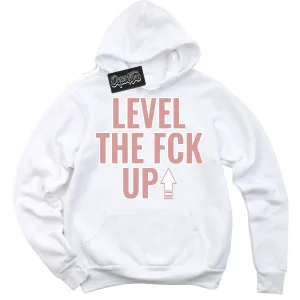Legend Pink 1s Sneaker Hoodie Level The Fck Up Graphic