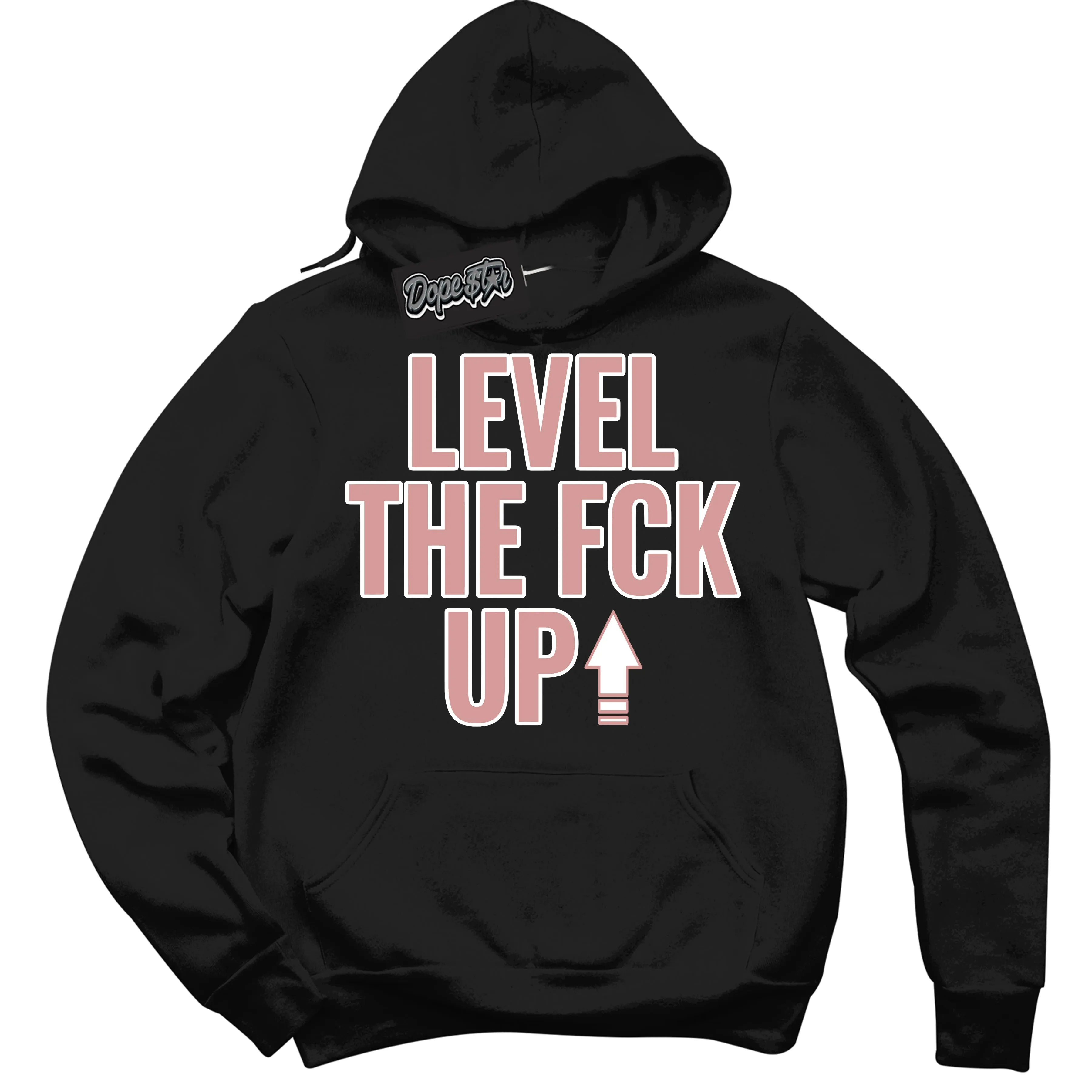 Legend Pink 1s Sneaker Hoodie Level The Fck Up Graphic