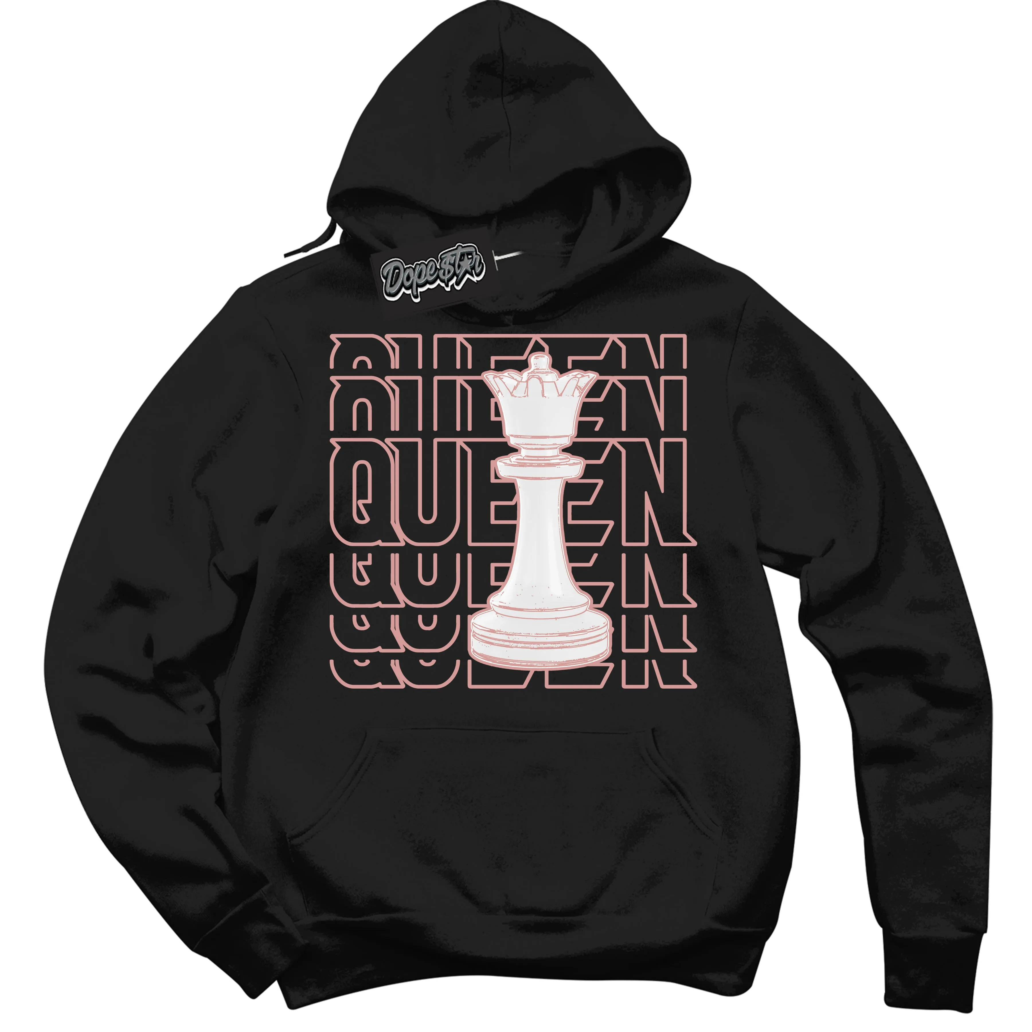 Legend Pink 1s Sneaker Hoodie Queen Chess Graphic