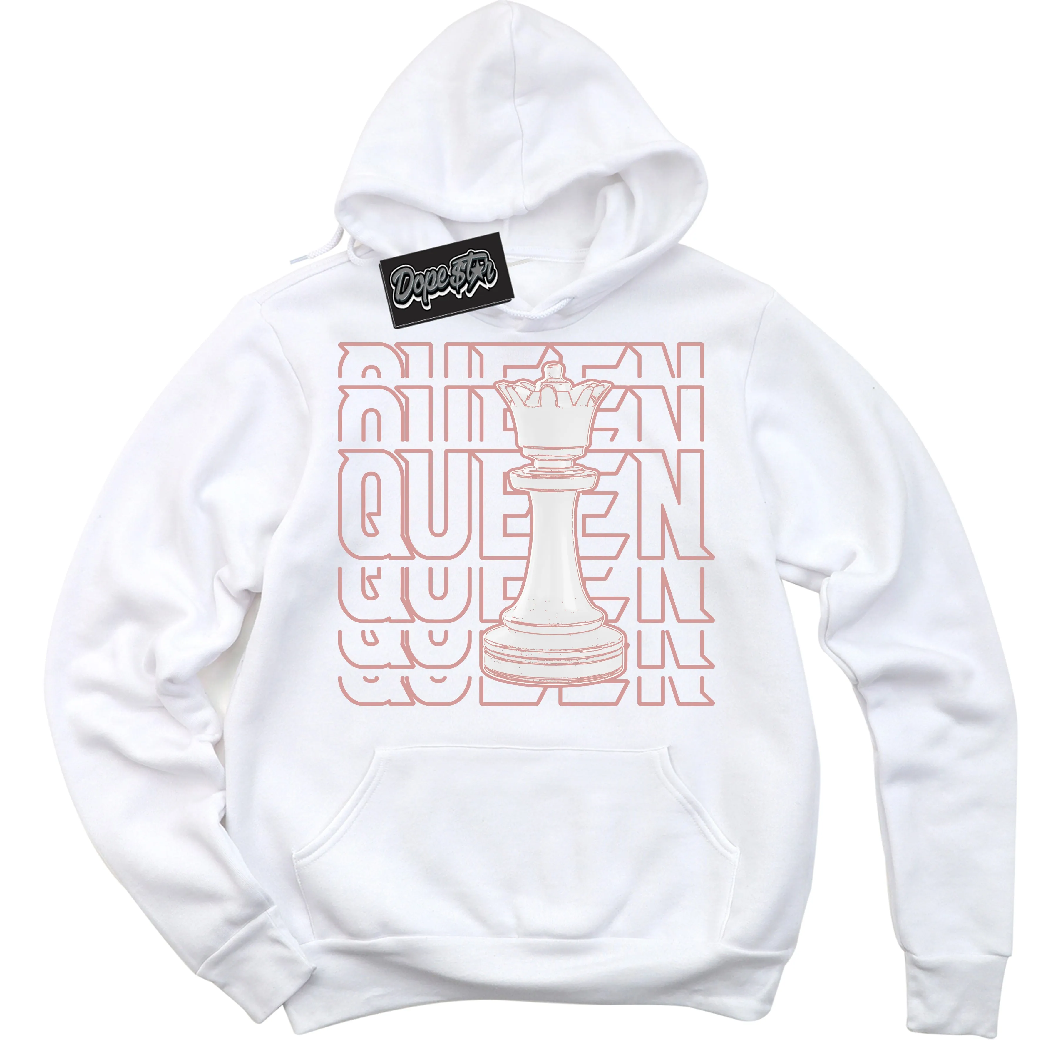 Legend Pink 1s Sneaker Hoodie Queen Chess Graphic