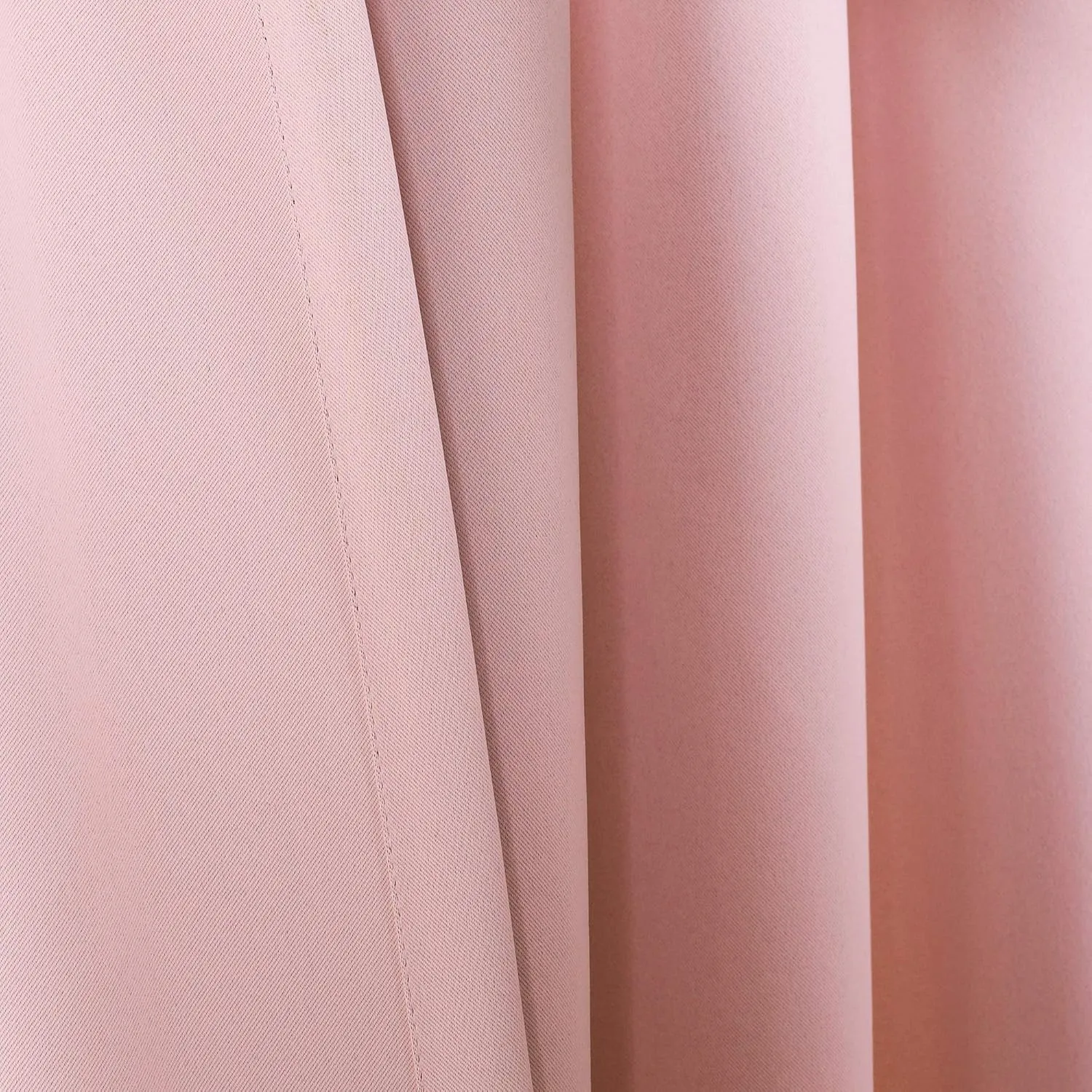 Lush Decor Insulated Back Tab Blackout Window Curtain Panel Pair, 63" L x 52" W, Pink