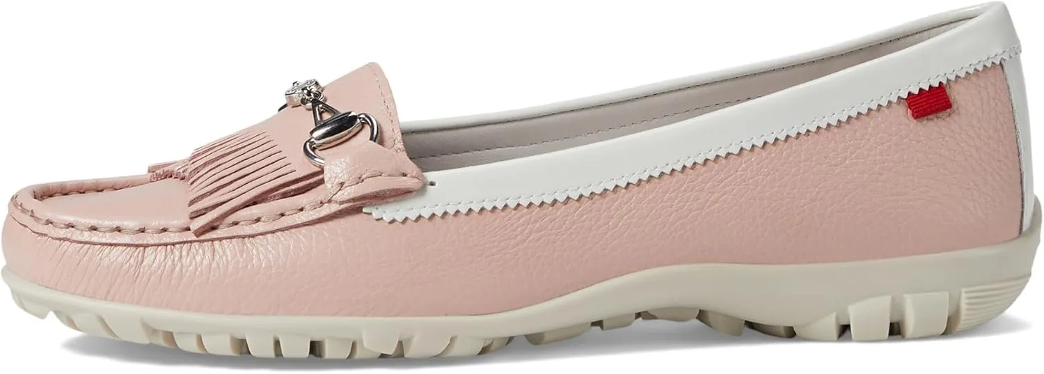 Marc Joseph New York Women's Golf Leather Made in Brazil Lexington Performance Fashion Shoe Moccasin