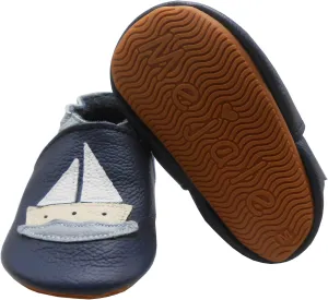 Mejale Baby Rubber Sole Shoes Boy Girl Infant Crawling Toddler Moccasins Leather Walking Anti-Slip Newborn Mini Kids Crib Boots