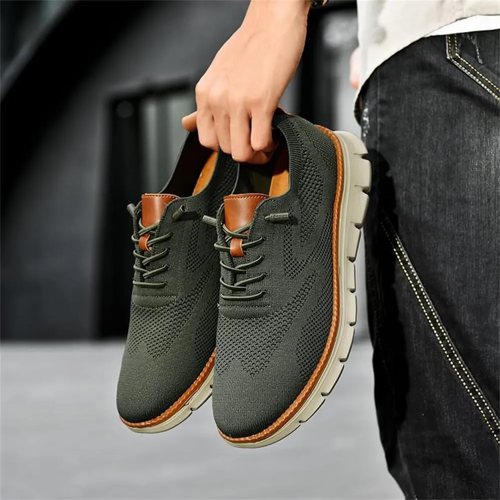 Mens Casual Dress Shoes,Breathable Lightweight Sports Shoes Mesh Shoes,Oxfords Lace Up Business Walking Shoes