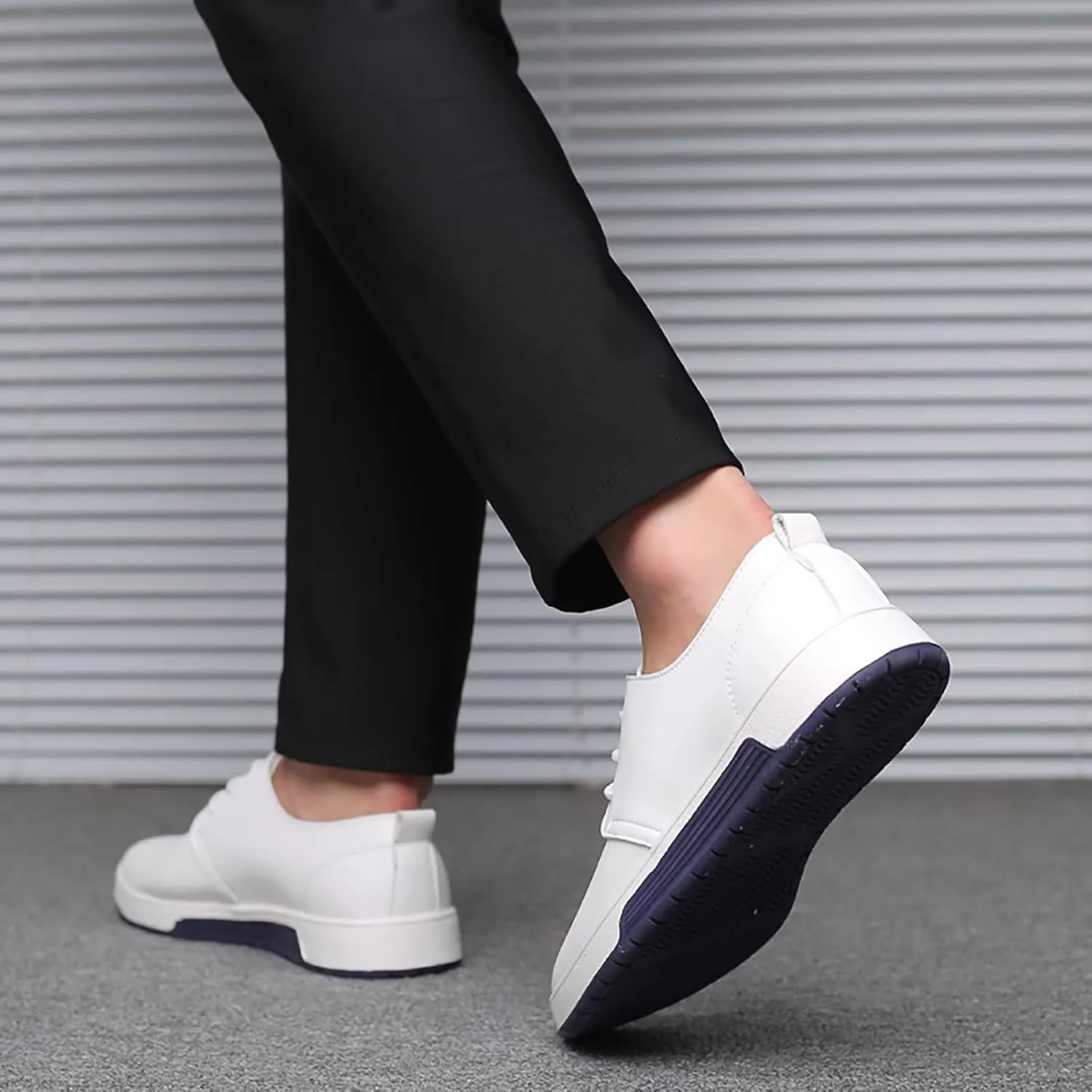 Men's Casual Oxford Shoes Lace-up Dress Shoes Comfortable Fashion Sneakers