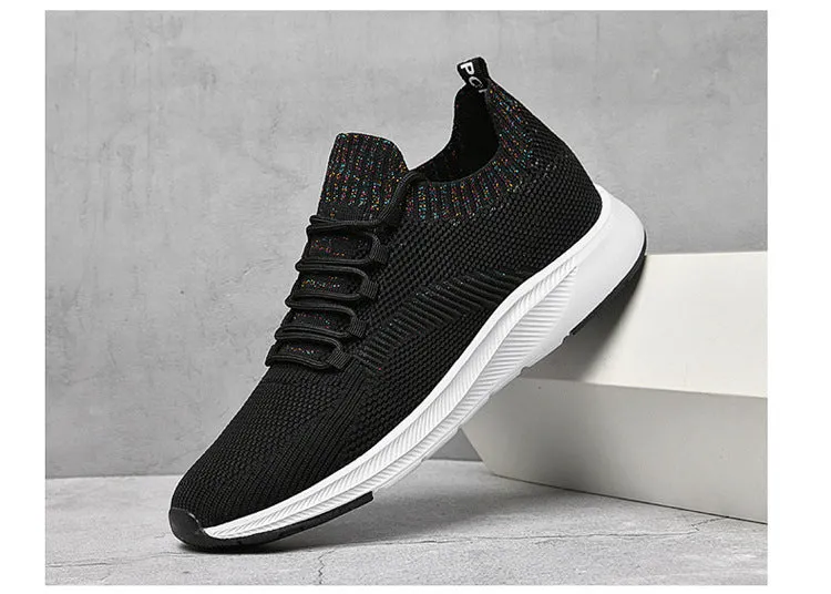 Men's Fashionable Breathable Casual Hidden Heel Sneaker