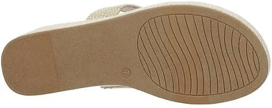 Michael By Michael Shannon Pierre - Women's Platform Open Toe Two Band Slip-On Slide Sandals