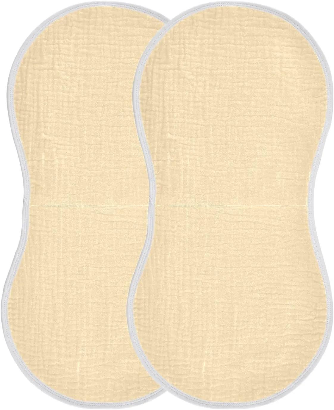 Moccasin Burp Cloths for Baby Boys Girls 4 Pack Burping Cloth, Burp Clothes, Newborn Towel, Milk Spit Up Rags,Burpy Cloth Moccasin