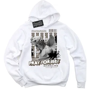 Mocha Palomino 1s Sneaker Hoodie Pray Enemies Graphic