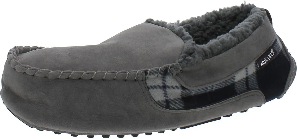 MUK LUKS Men's Emmett Moccasin Slippers