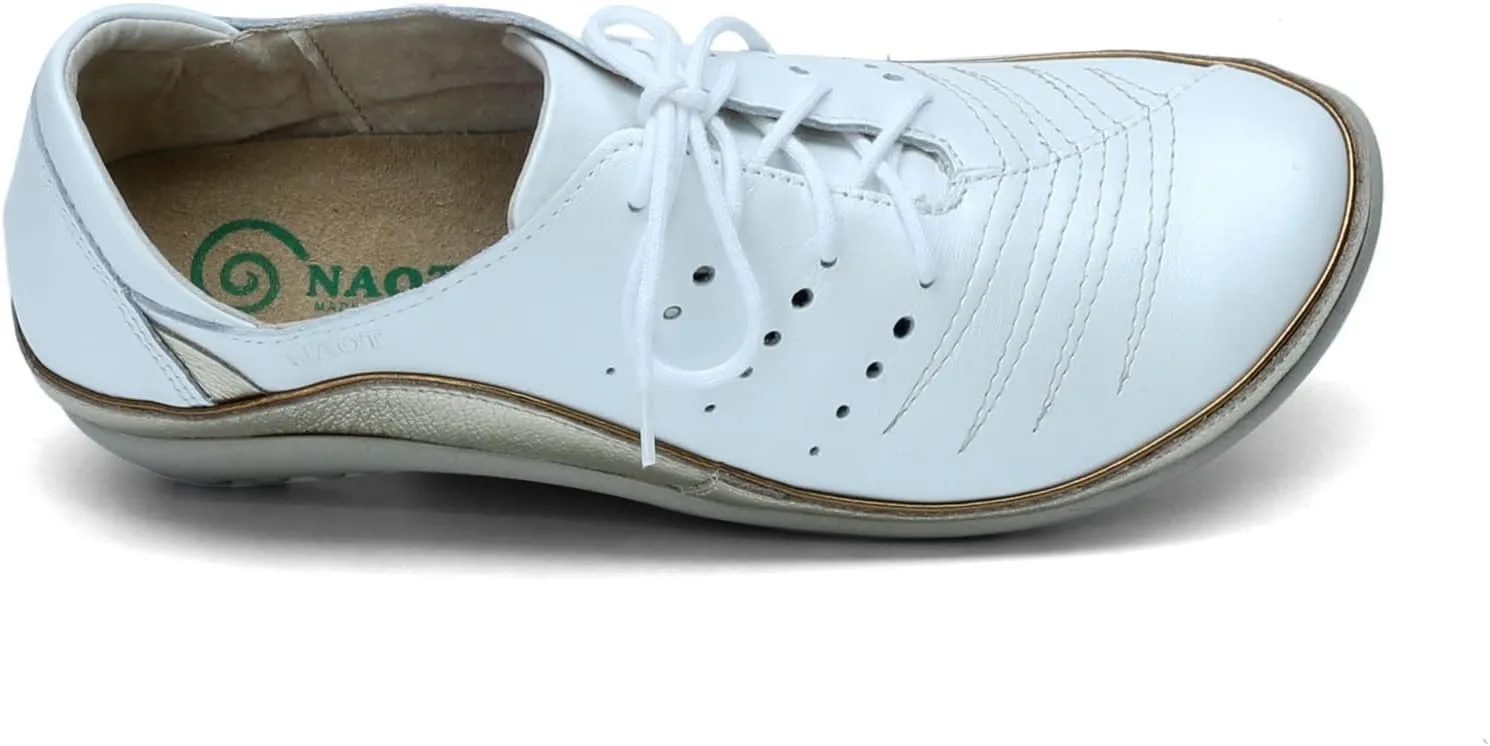 NAOT Footwear Women’s Kumara Lace Up Oxford with Cork Footbed and Arch Support Footbed - Lace Up Shoe - Comfort and Support- Slip Resistant - Lightweight and Perfect for Travel