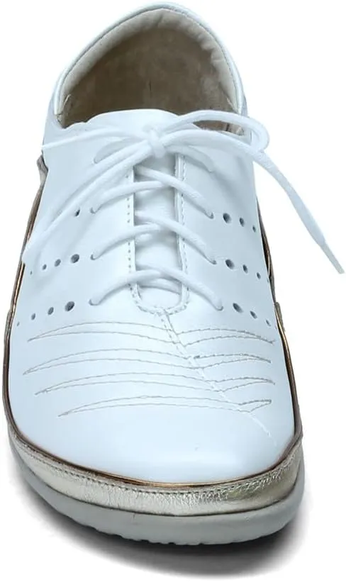 NAOT Footwear Women’s Kumara Lace Up Oxford with Cork Footbed and Arch Support Footbed - Lace Up Shoe - Comfort and Support- Slip Resistant - Lightweight and Perfect for Travel