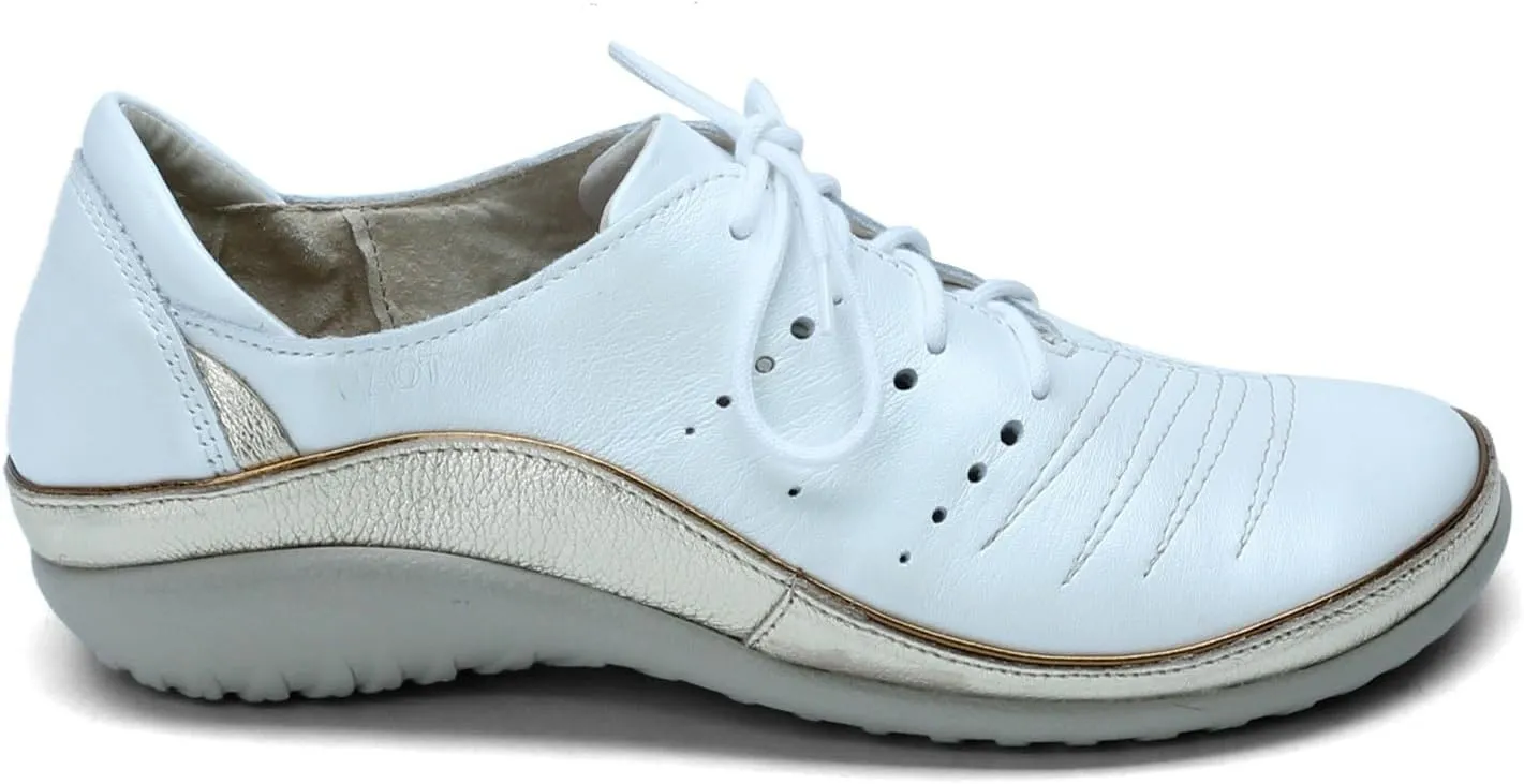 NAOT Footwear Women’s Kumara Lace Up Oxford with Cork Footbed and Arch Support Footbed - Lace Up Shoe - Comfort and Support- Slip Resistant - Lightweight and Perfect for Travel