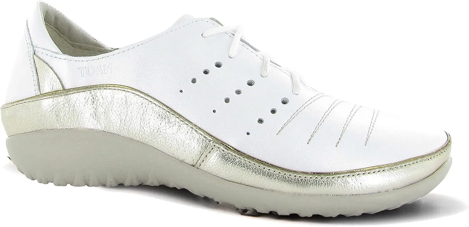 NAOT Footwear Women’s Kumara Lace Up Oxford with Cork Footbed and Arch Support Footbed - Lace Up Shoe - Comfort and Support- Slip Resistant - Lightweight and Perfect for Travel