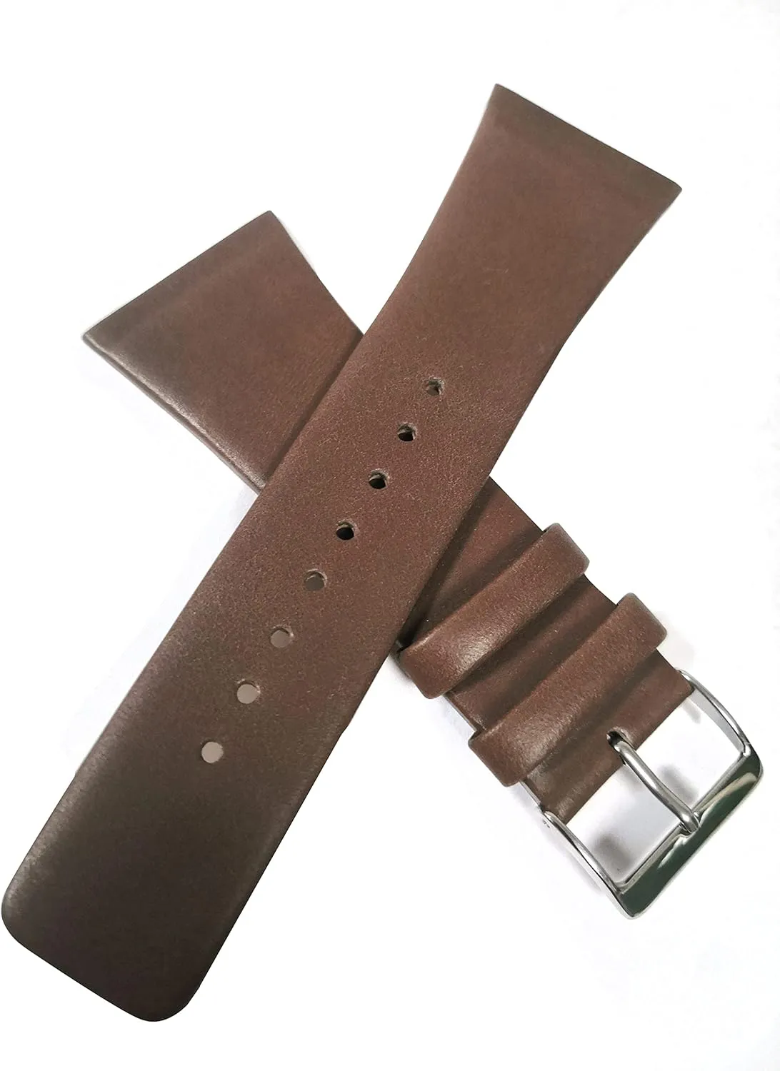 NC Replacement Leather Watch Band for Skagen Bering Unisex Watches with Screw