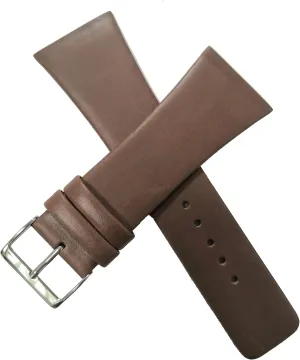 NC Replacement Leather Watch Band for Skagen Bering Unisex Watches with Screw