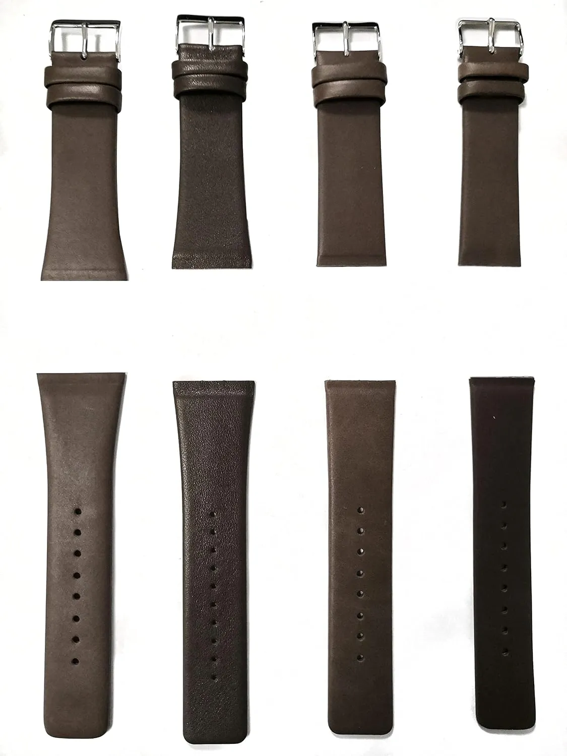 NC Replacement Leather Watch Band for Skagen Bering Unisex Watches with Screw