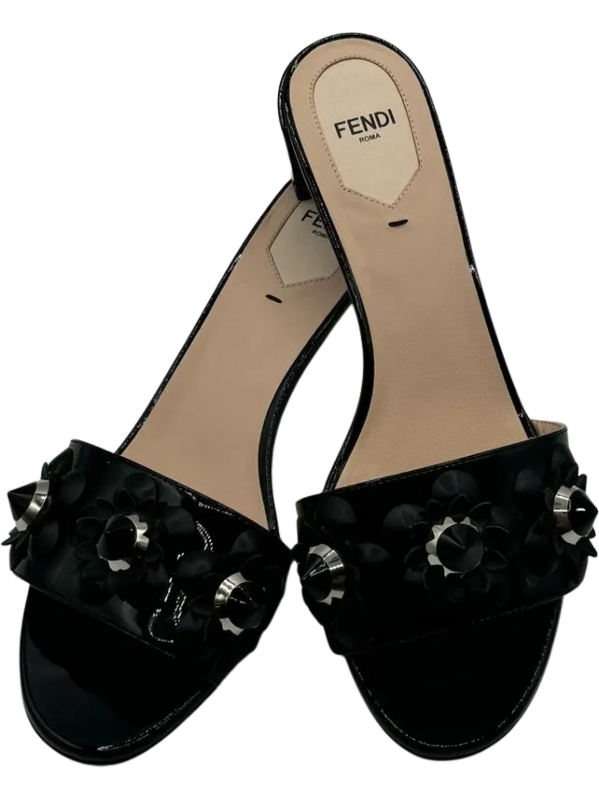 *NEW* Fendi "Flowerland" slide sandals