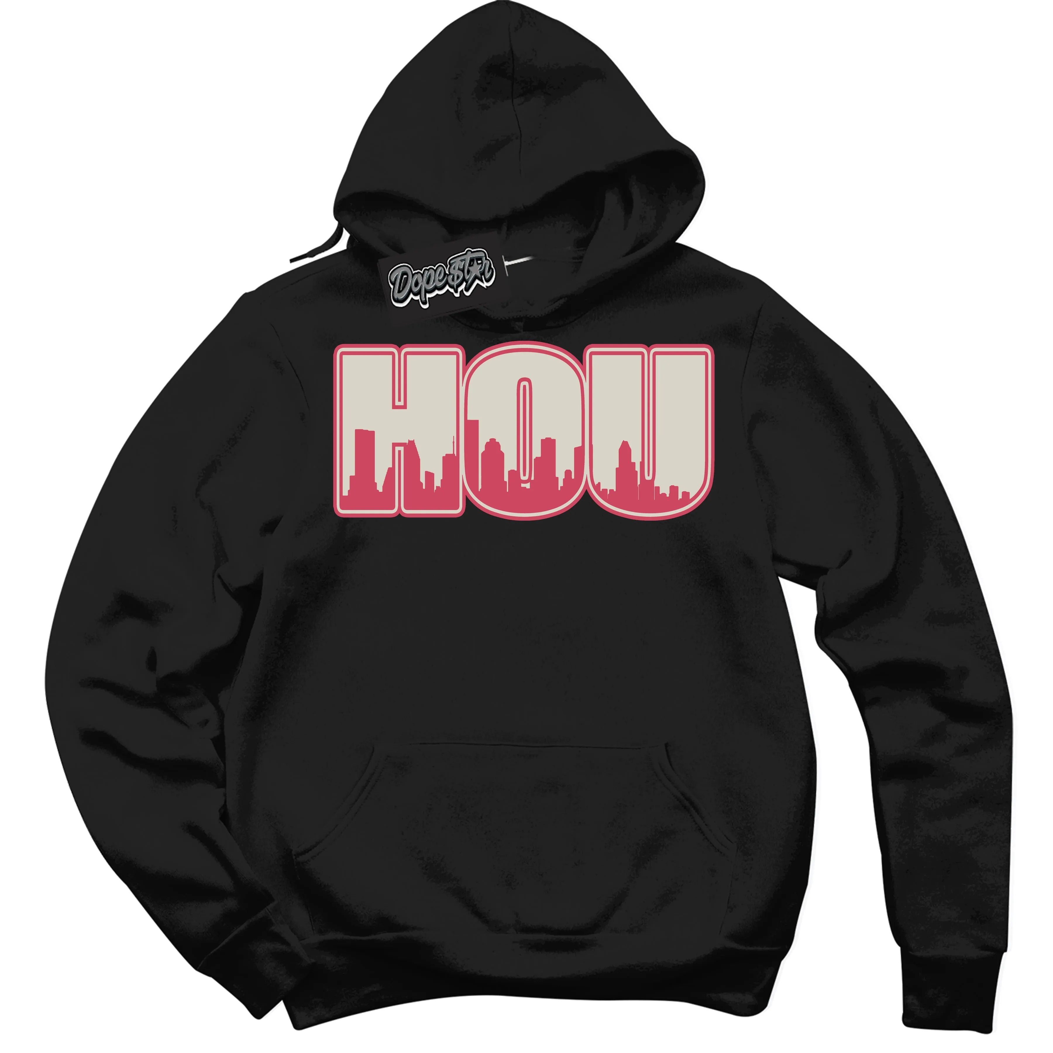 Next Nature Aster Pink Dunk Sneaker Hoodie Houston Graphic