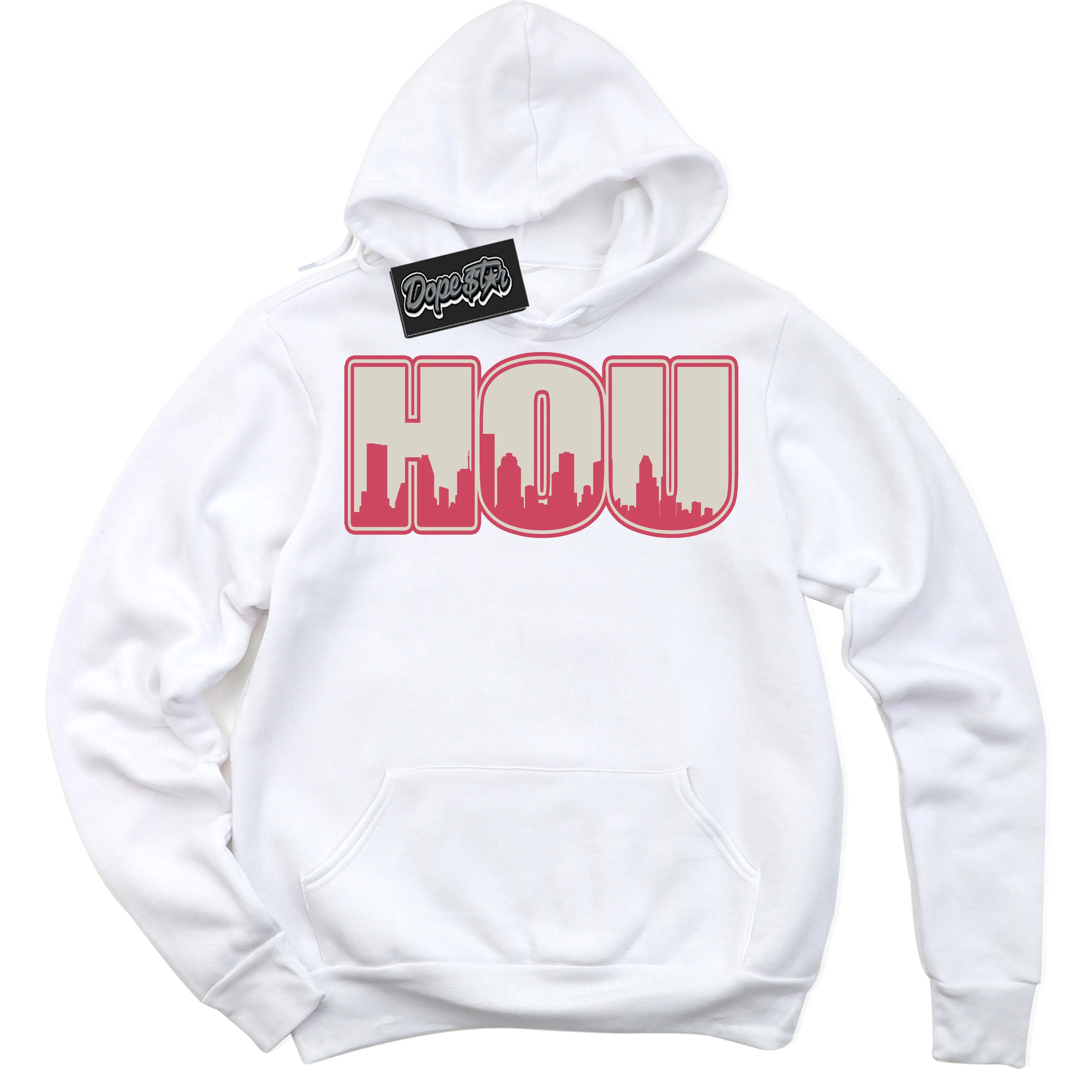 Next Nature Aster Pink Dunk Sneaker Hoodie Houston Graphic